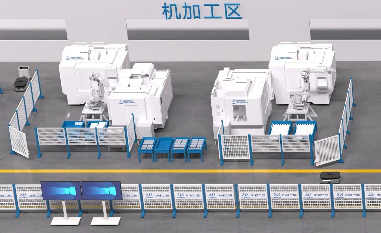 汇博机器人集团创新力作：核电站预埋件智能生产系统 
