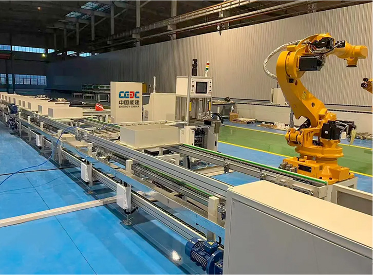 Huibo Robot Group's Intelligent Production Line for PV Cleaning Robots Lights up the Path of New Energy Intelligent Manufacturing