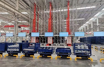 Equipment Manufacturing | Futong Cable System Keda Deep Processing Vertical Warehouse